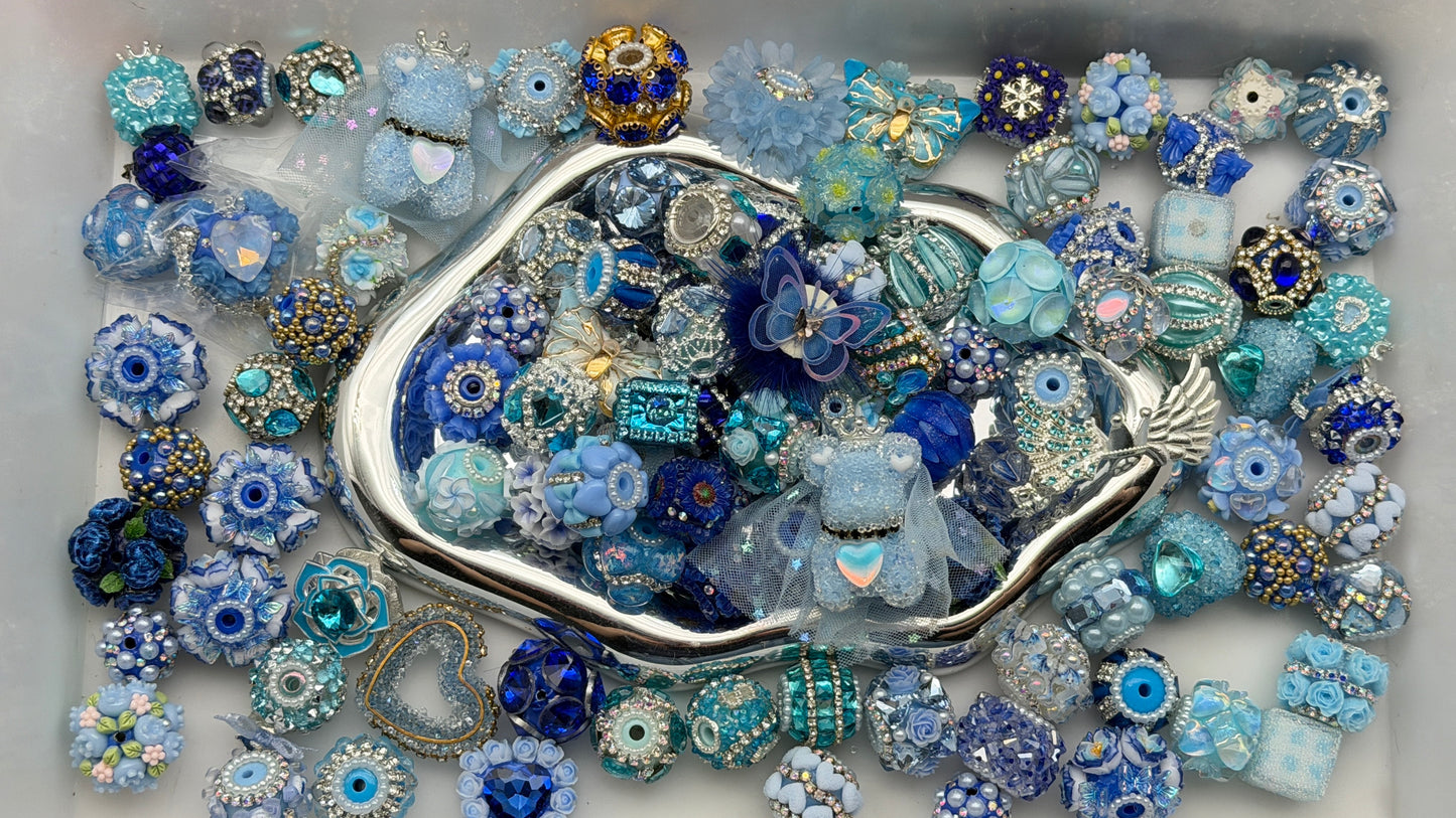 9.3 fancy beads mix promotion