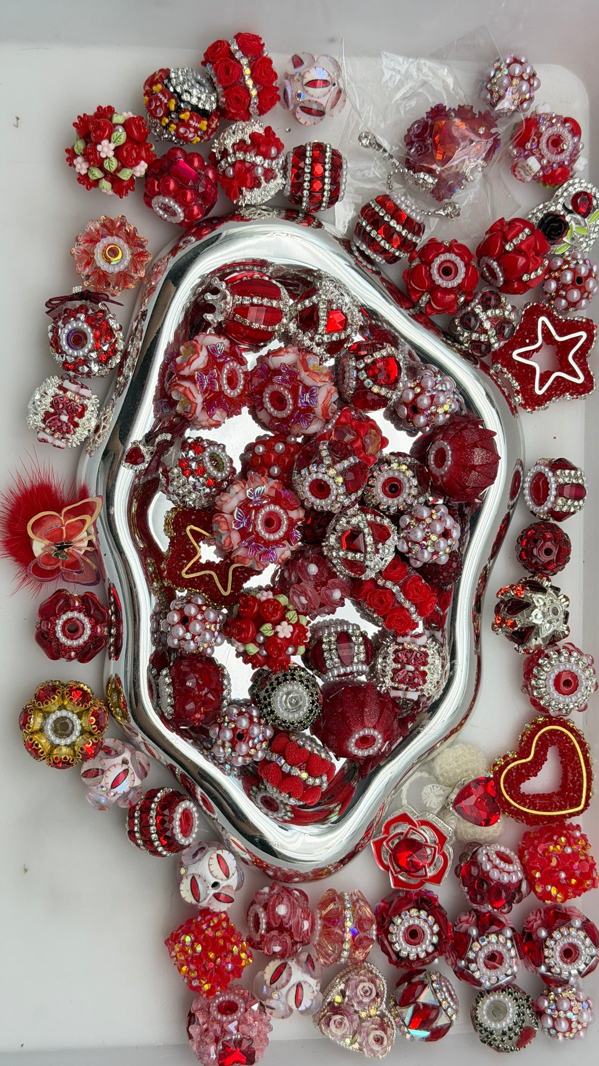 9.13 fancy beads mix promotion