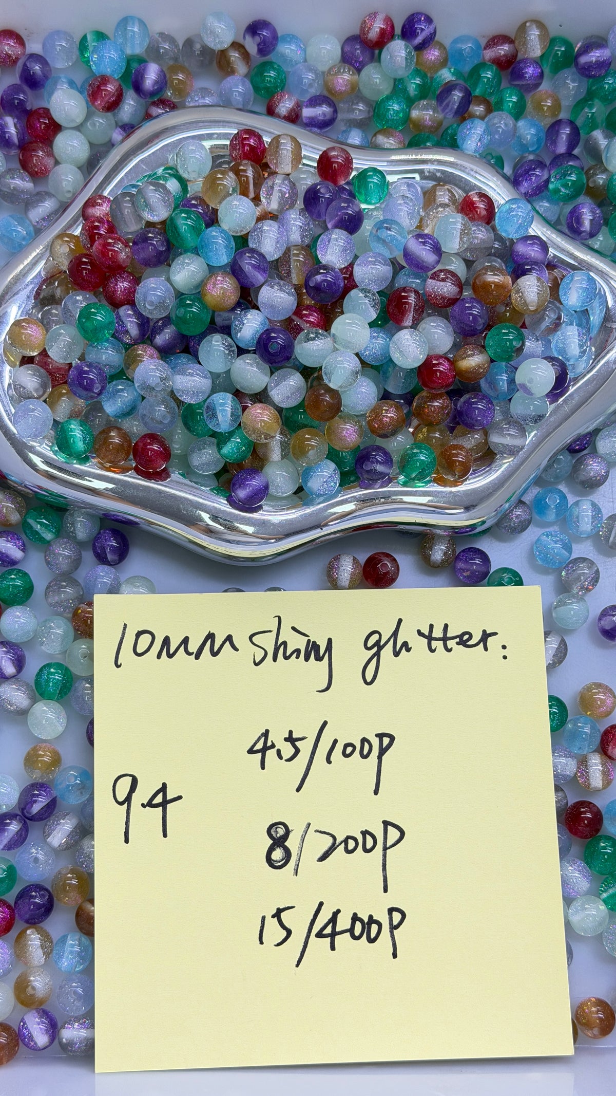 9.4 NEW-10mm shiny glitter
