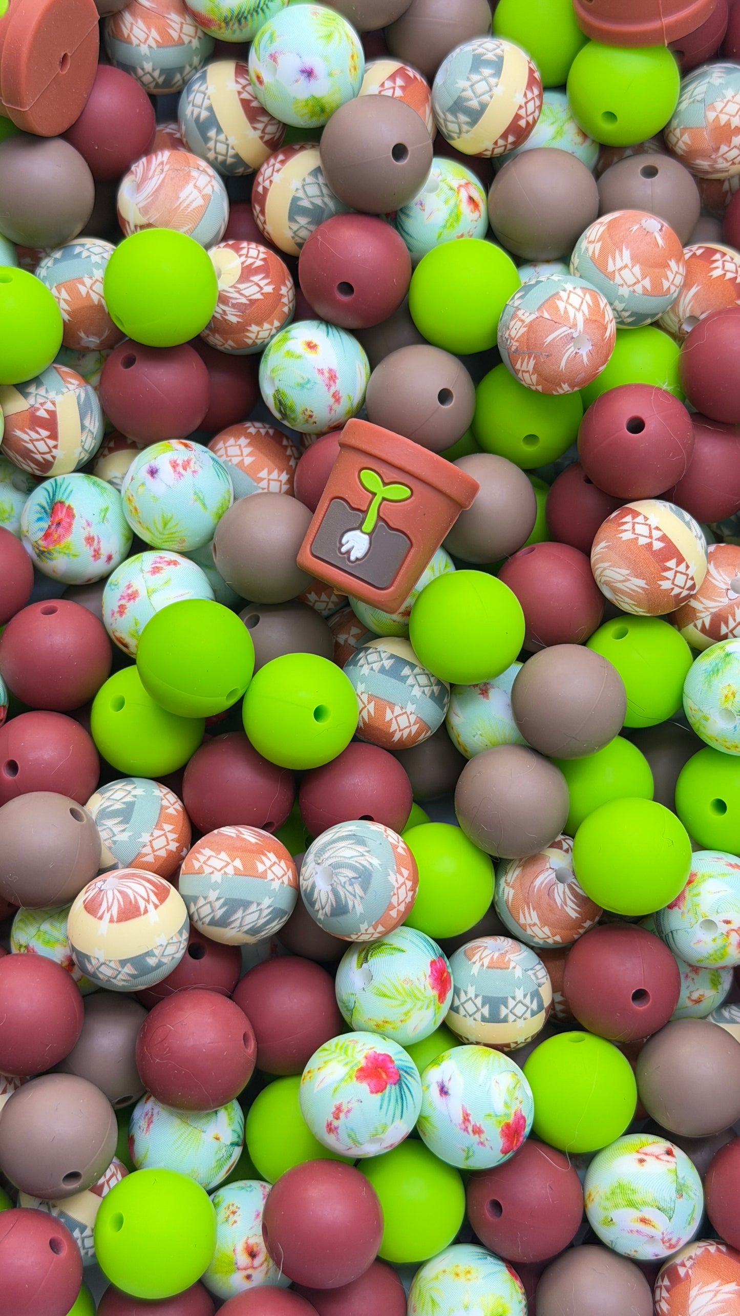9.5 Silicone Mix beads