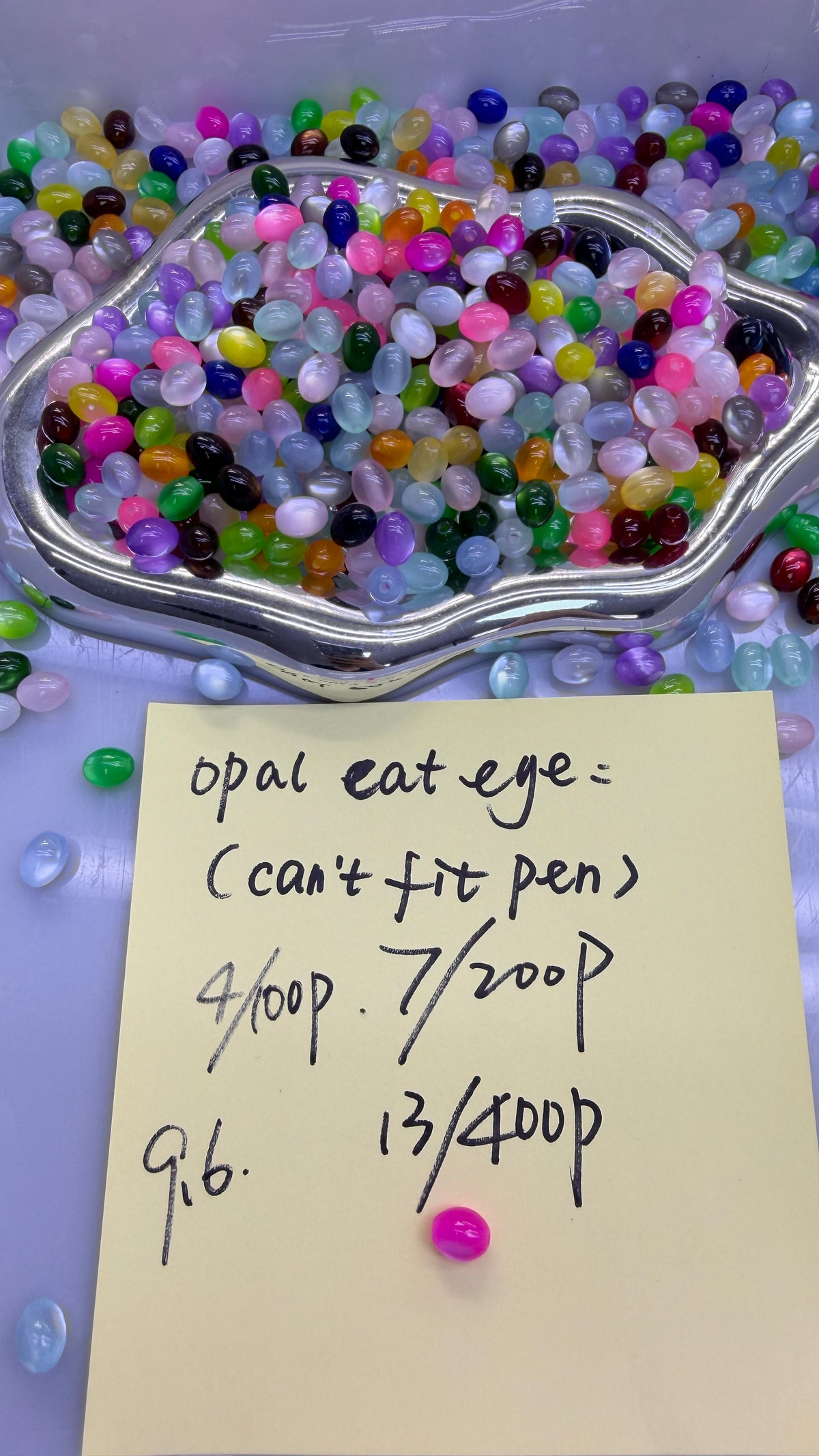 9.6 NEW-opal cat eye
