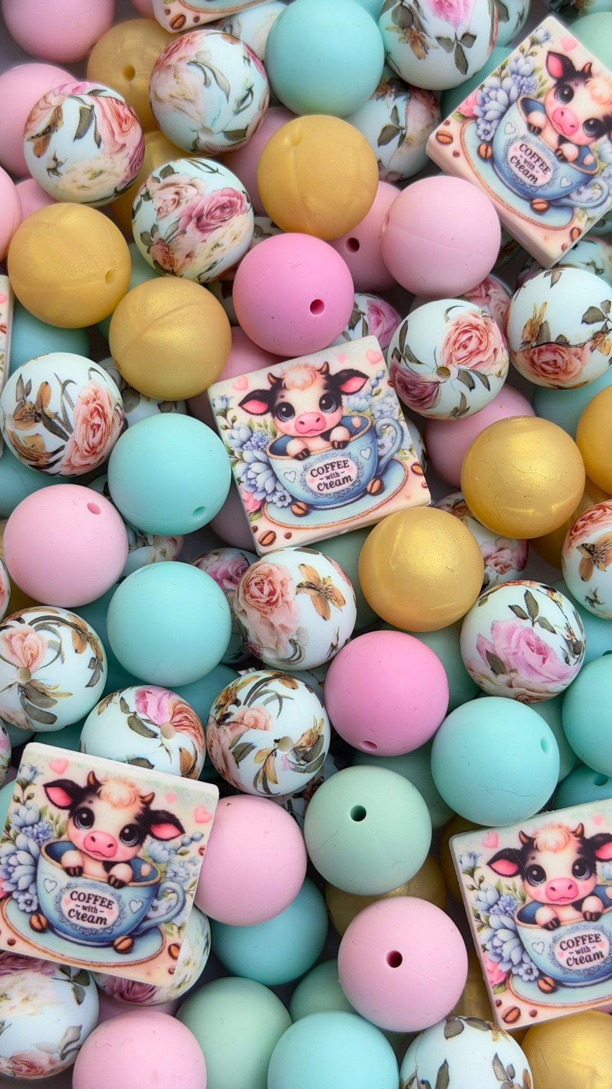 9.12 19MM Silicone Mix beads