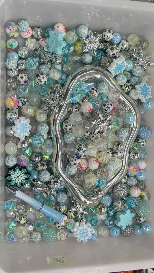 9.19 FOCAL MIX BEADS:snowflake