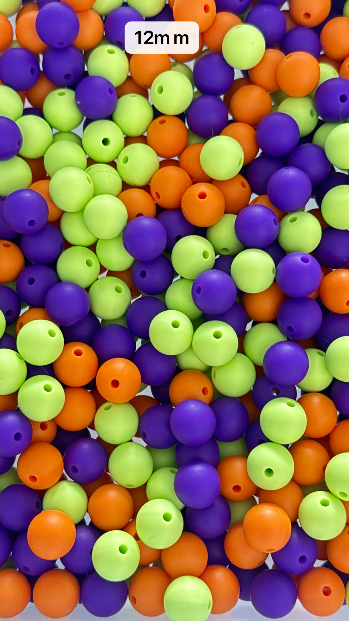 9.19 12mm Silicone Mix beads