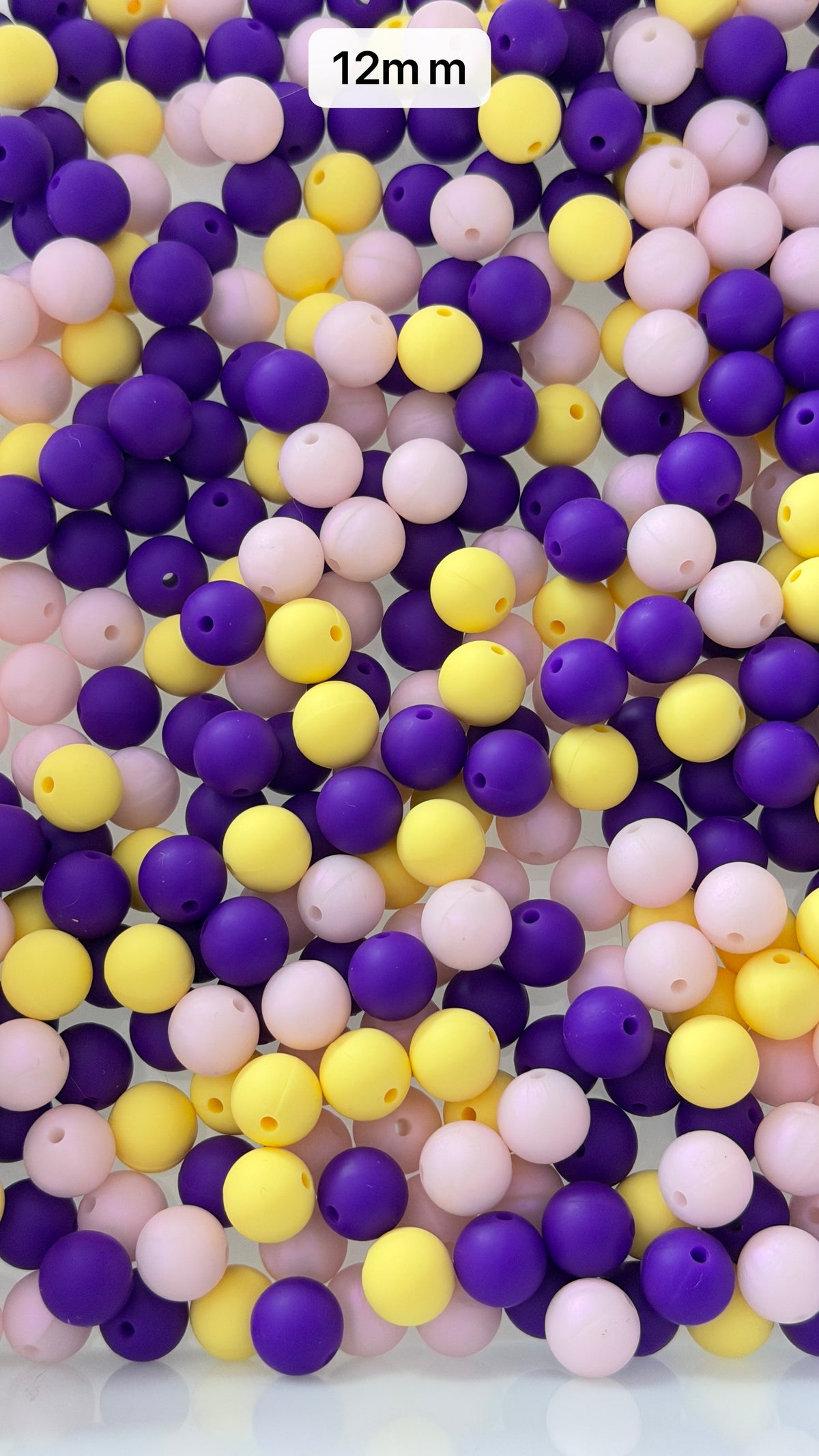 9.19 12mm Silicone Mix beads