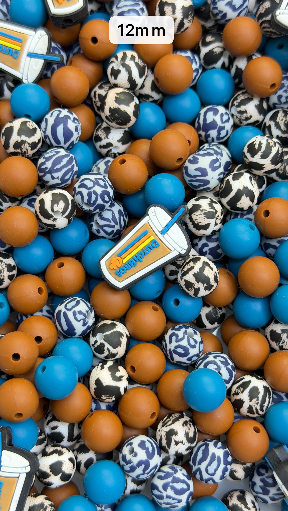 9.19 12mm Silicone Mix beads