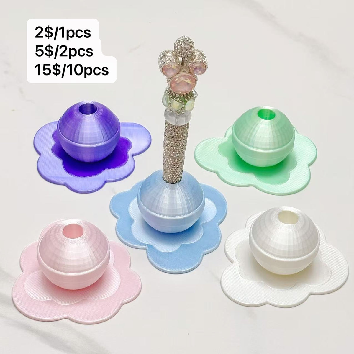 9.19 NEW-flower pen holder
