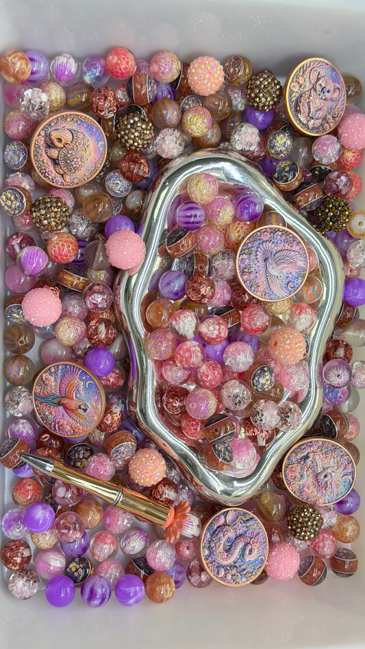 9.23 FANCY MIX BEADS:animal party