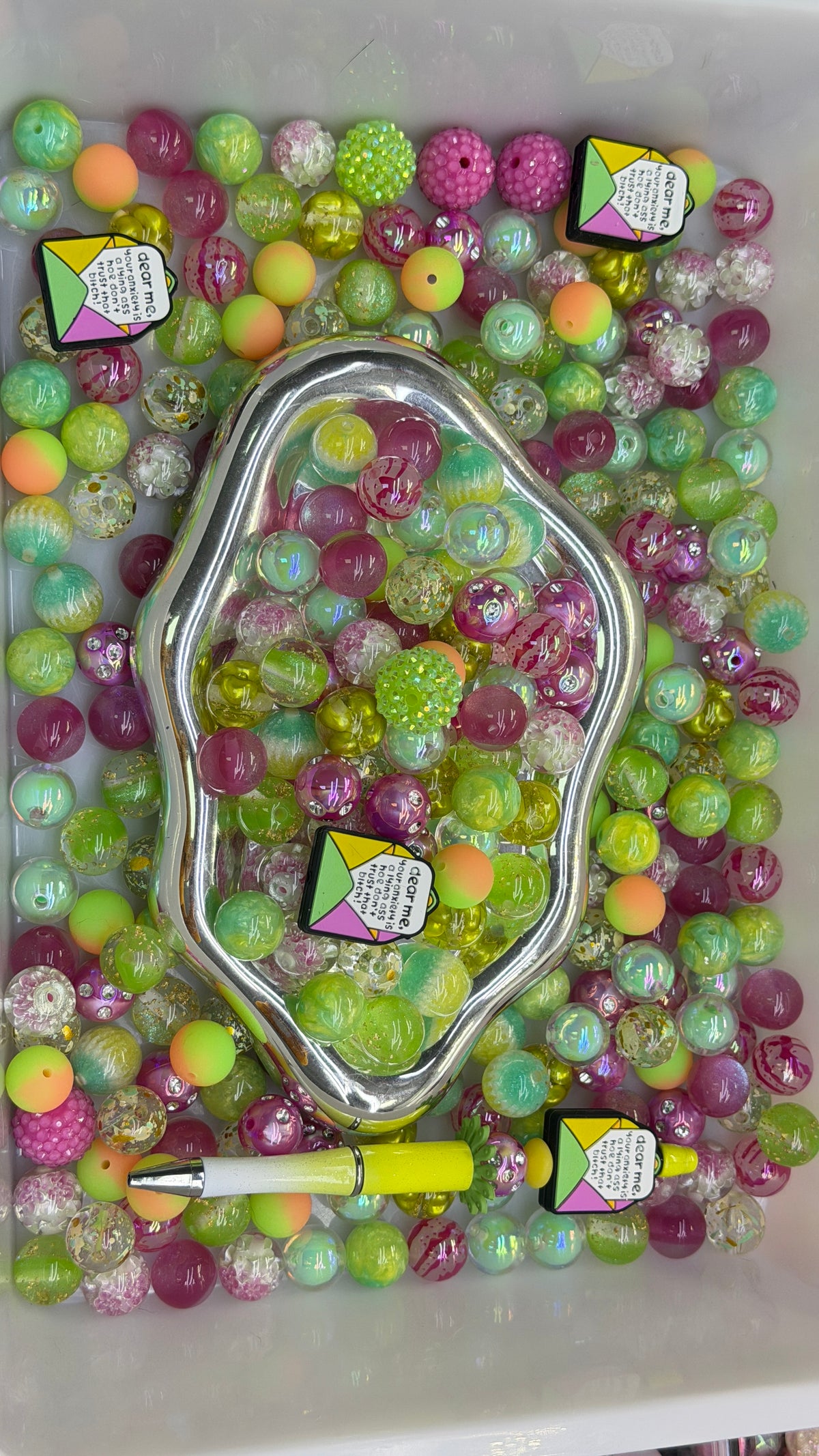 9.23 FOCAL MIX BEADS:dear me