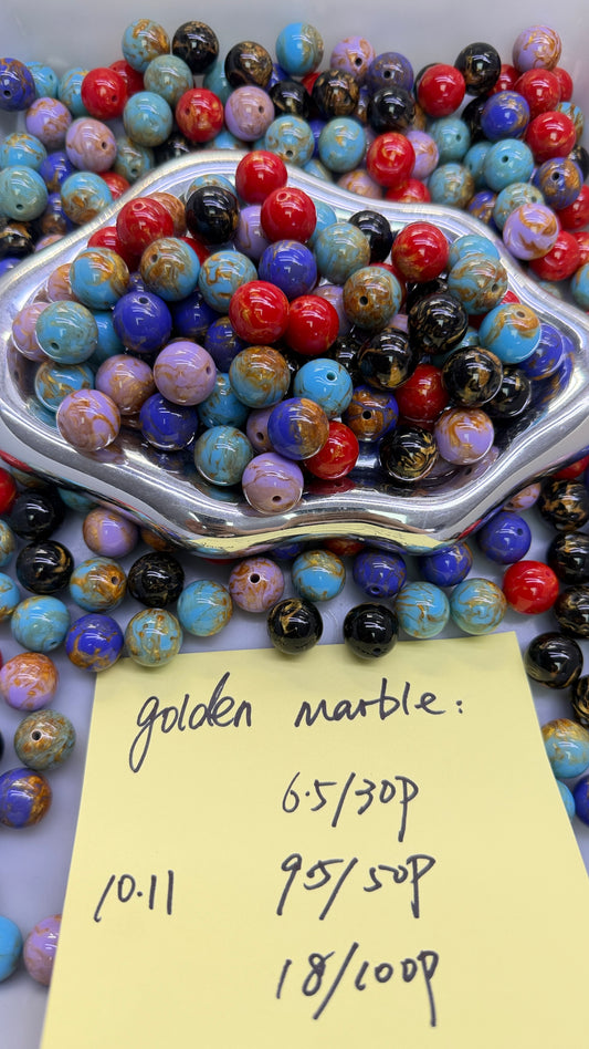 10.11 NEW-golden marble