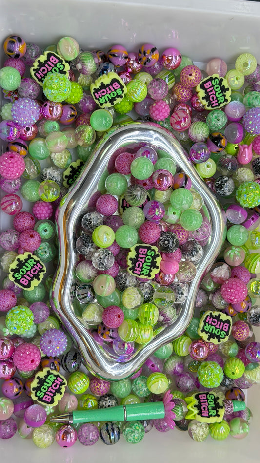 10.17 FOCAL MIX BEADS:sour bitch