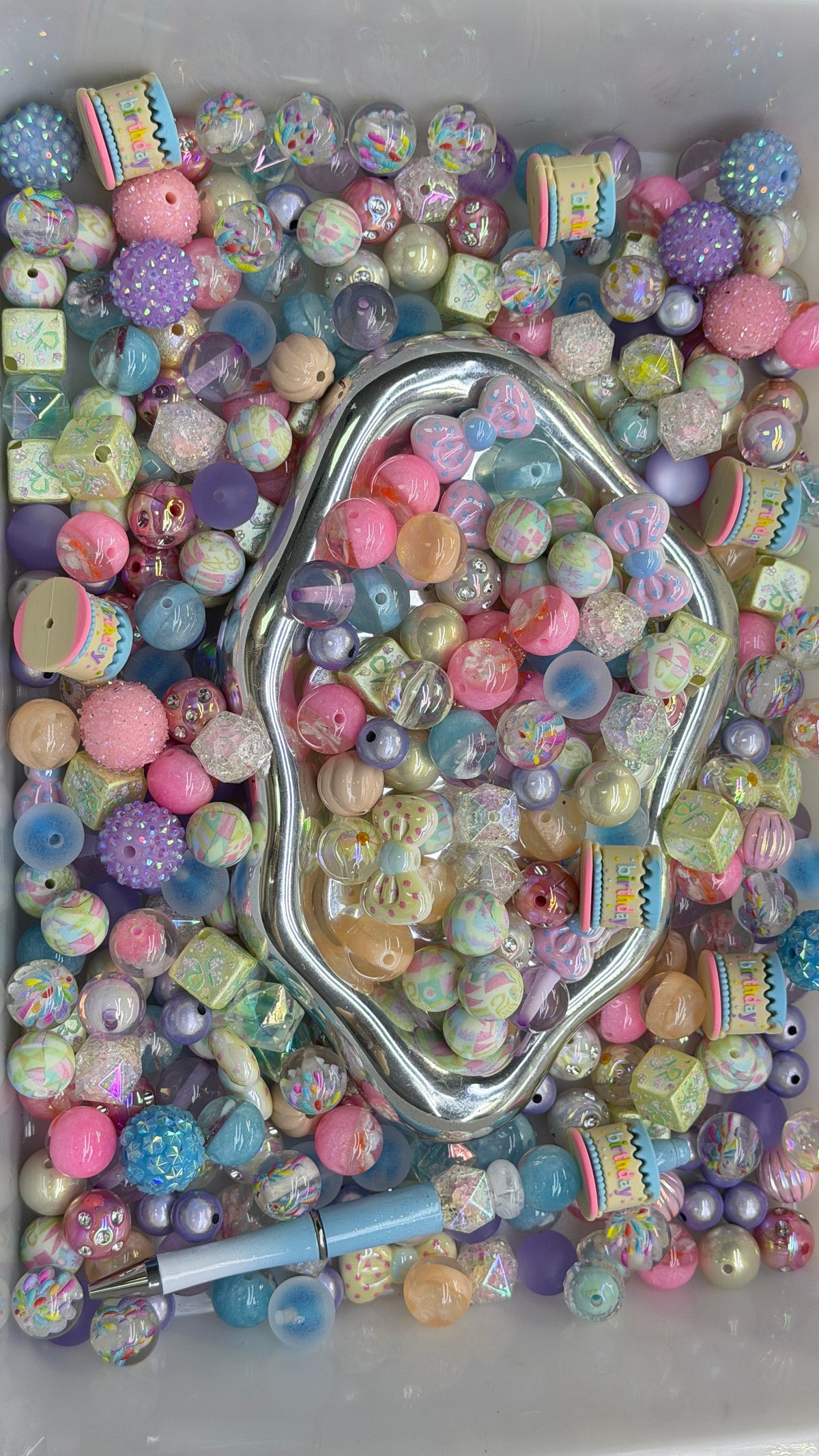10.18 FOCAL MIX BEADS:birthday smash