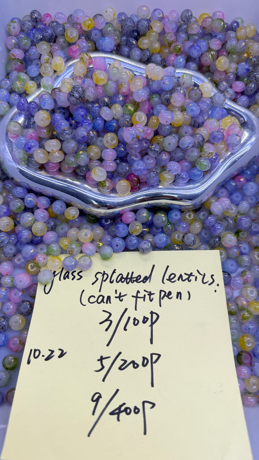 10.22 NEW-glass splatted lentils