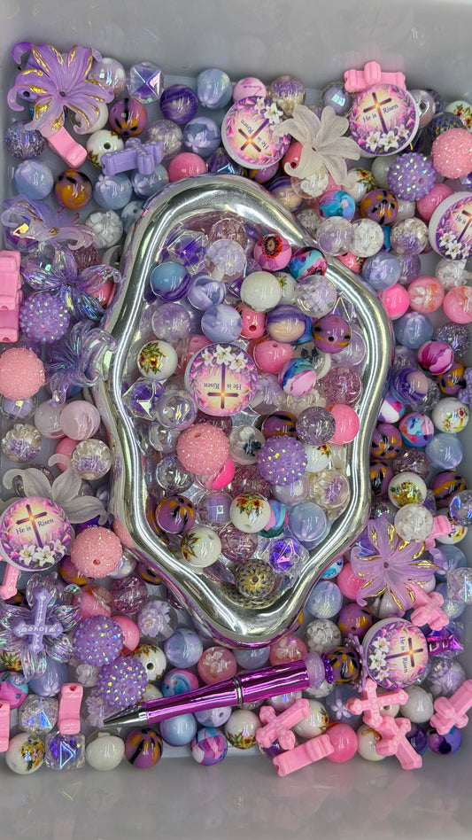 10.23 FOCAL MIX BEADS:lotus blessings