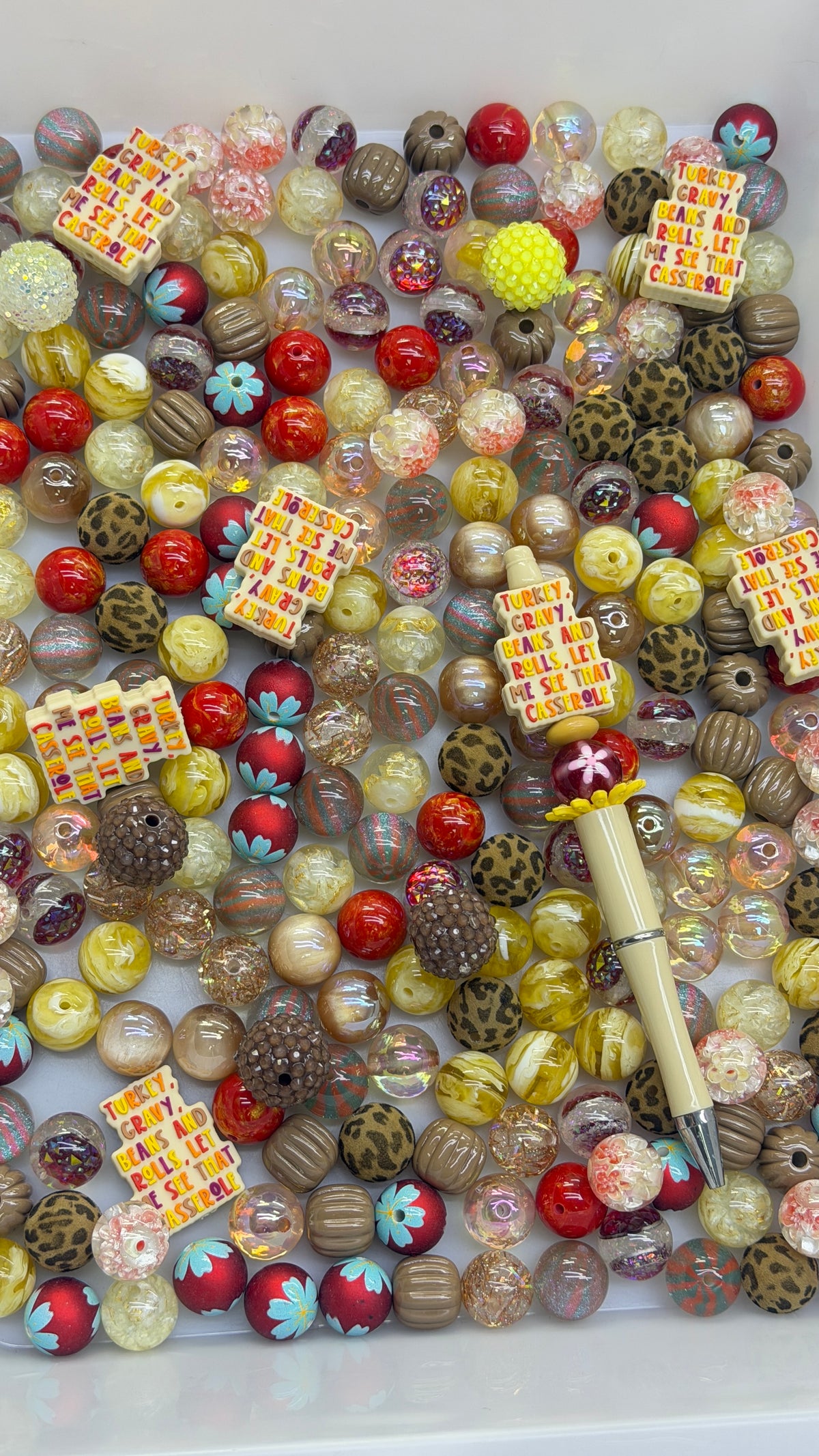 10.7 FOCAL MIX BEADS:give thanks