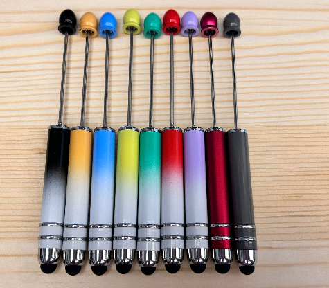 diy pens:panted colors,sugar,rhinestone,stylus pen..