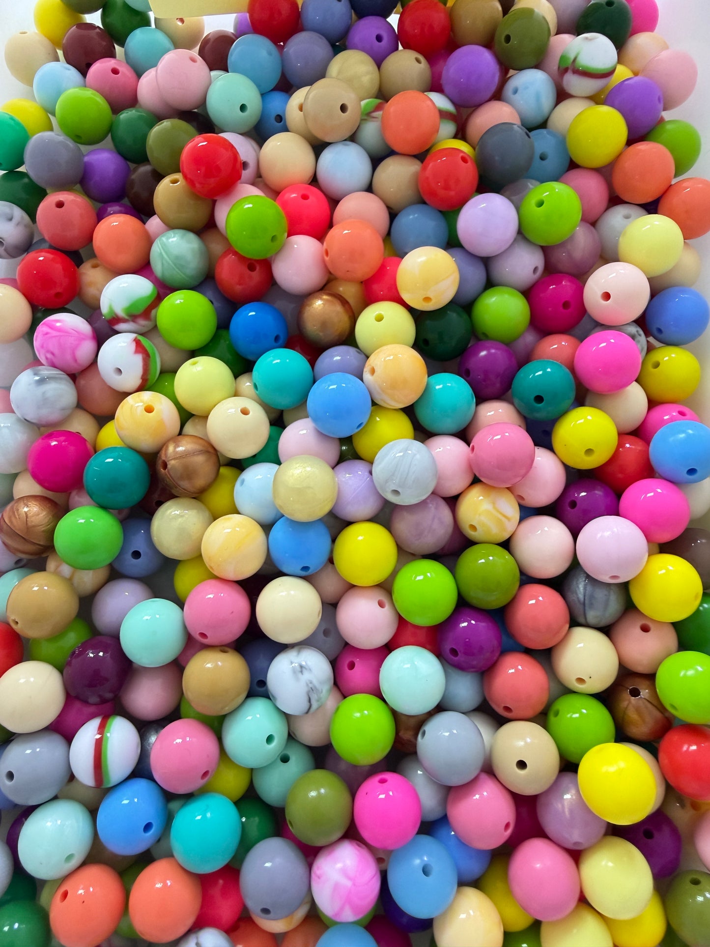 popular silicion beads:12,15,19mm;round and hexagon